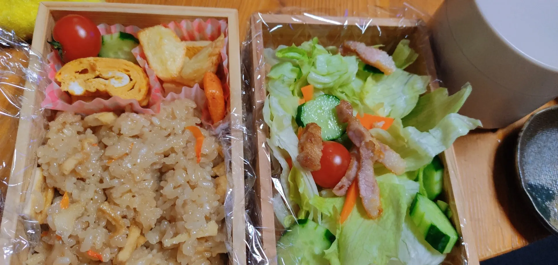 お弁当作り1年生　4/10