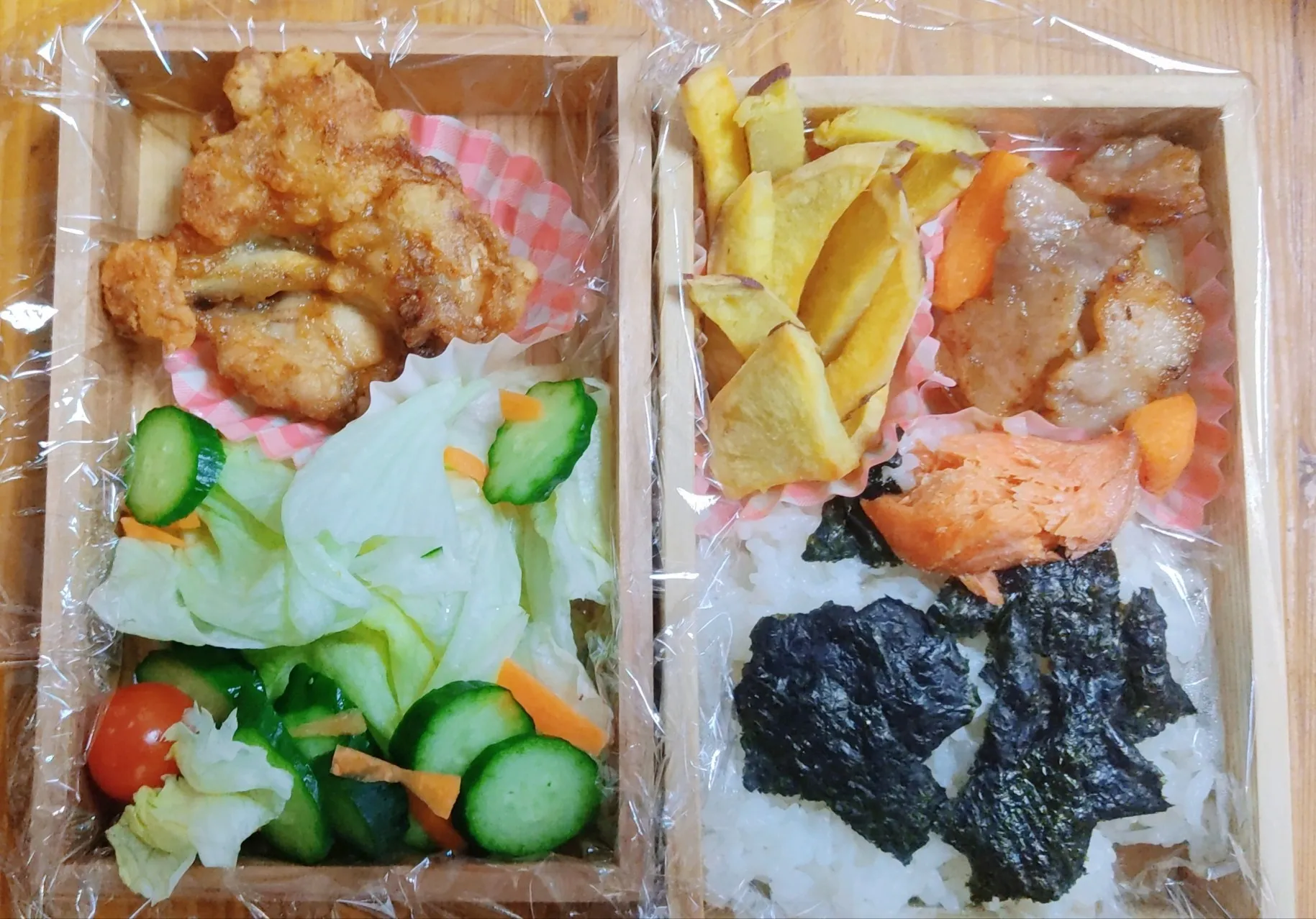 お弁当作り1年生　4/12