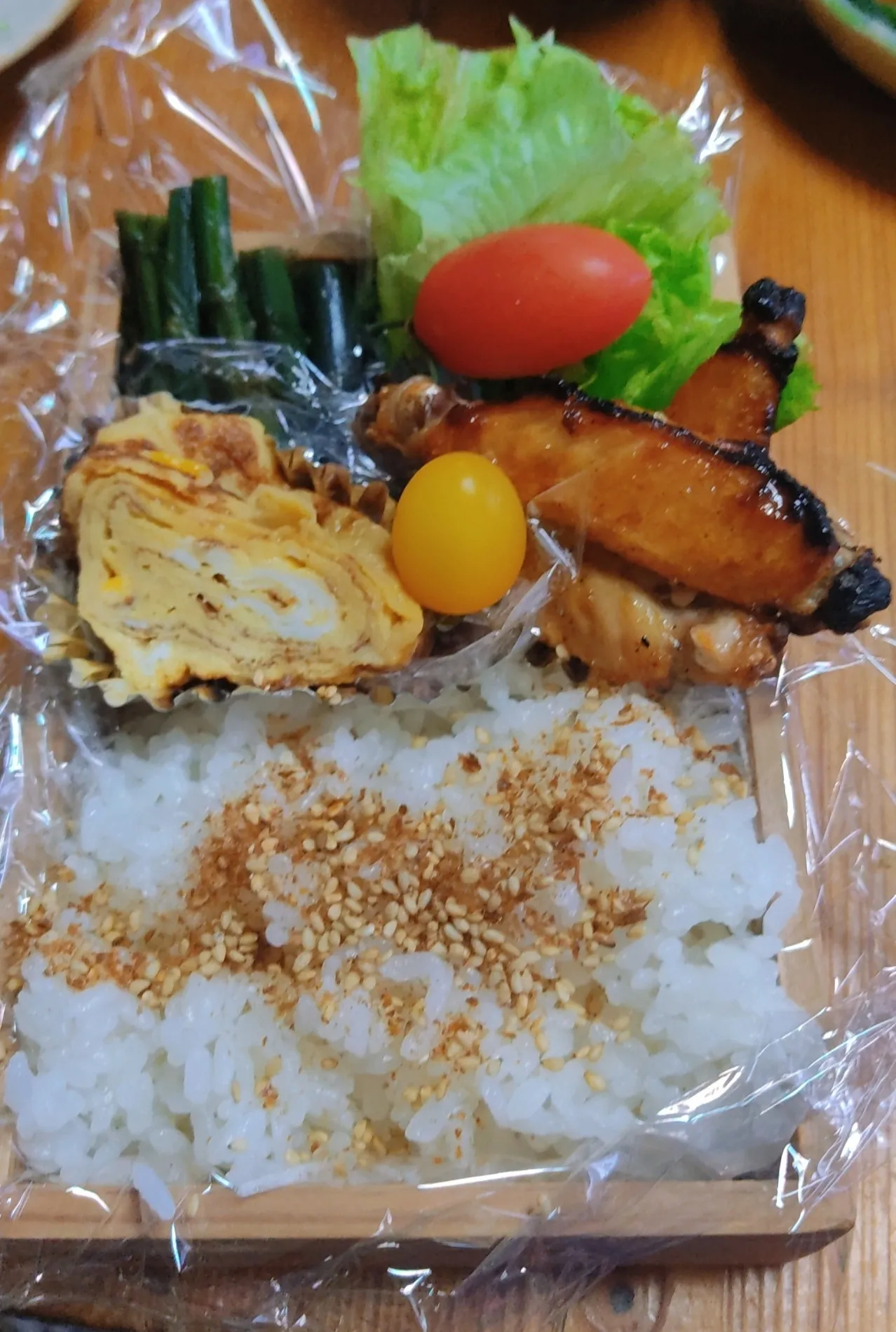 お弁当作り1年生　5/30