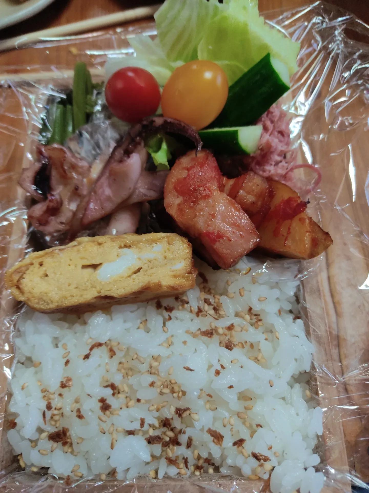 お弁当作り1年生　7/4