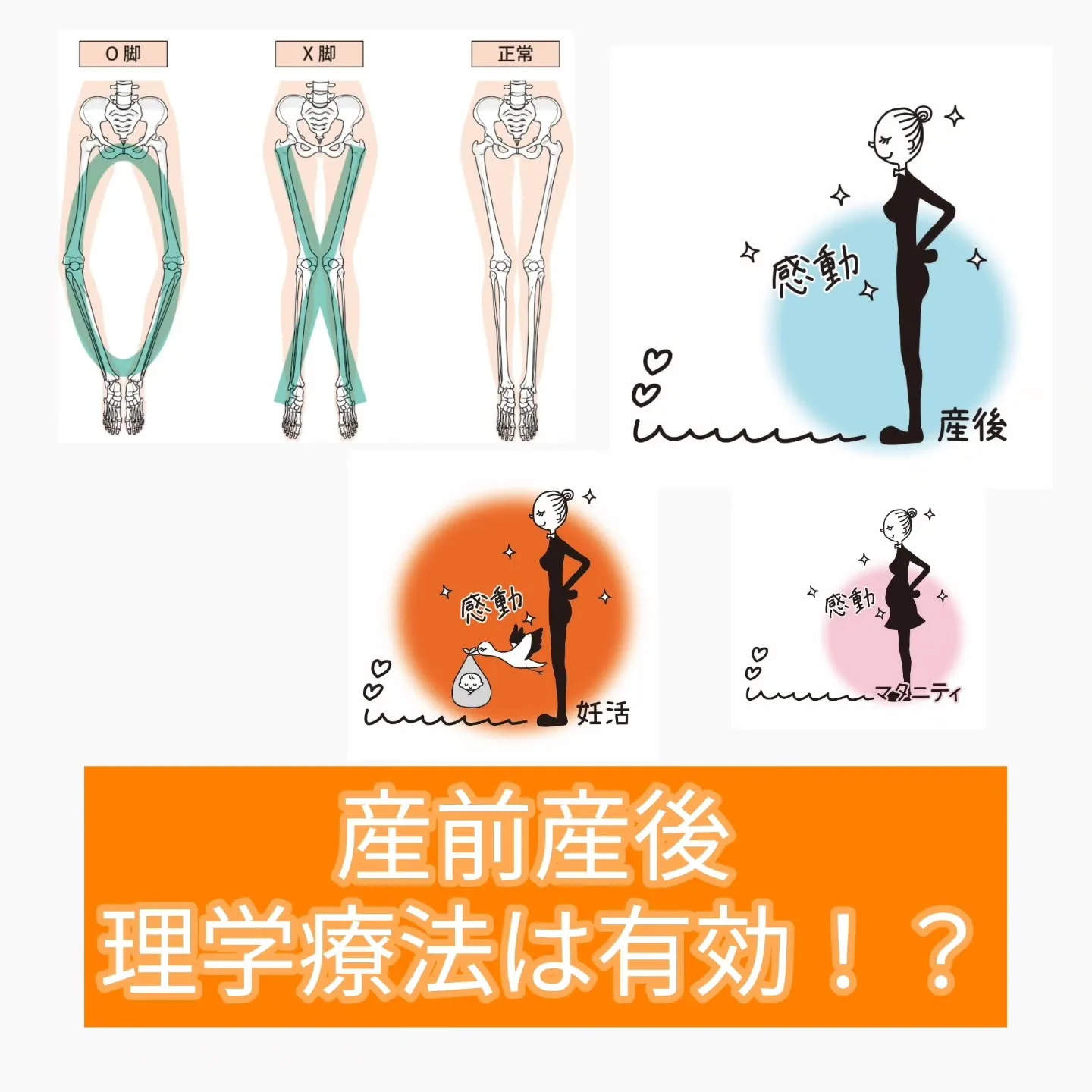 🌸【産前産後に理学療法は有効？】🌸